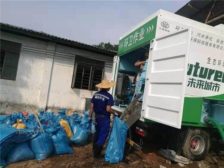 丽水工业污泥压干处理